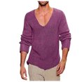 thumbnail image 1 of XZNGL Man Fashion Pullover Sweater Long Sleeve Round Collar Pullover Relaxation, 1 of 1