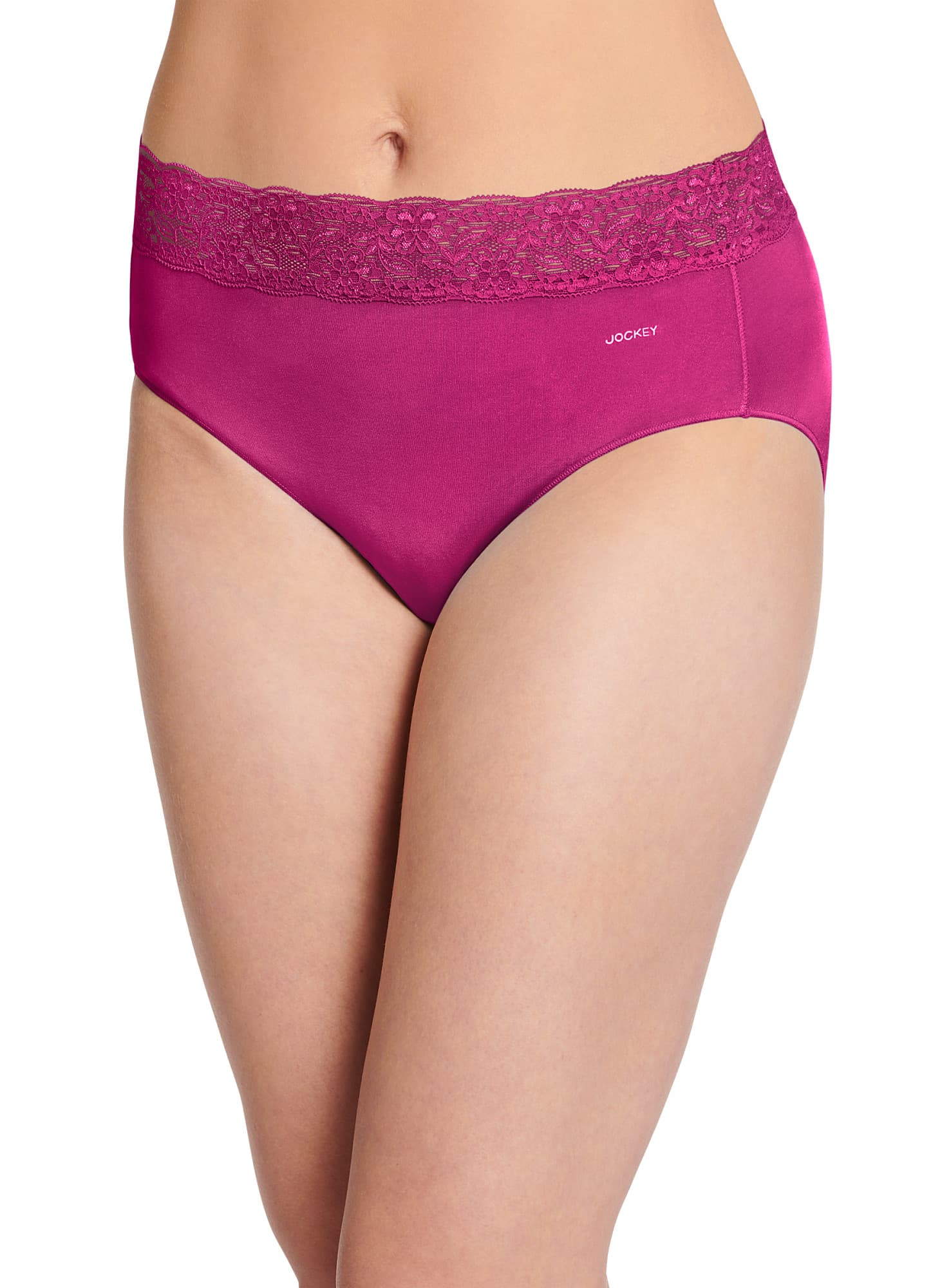 Jockey No Panty Line Promise Tactel Lace Hip Brief