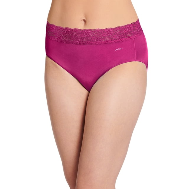 Jockey No Panty Line Promise Tactel Lace Hip Brief