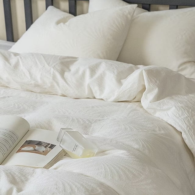XmhyTop Bed Sheets Set, Bedding Sheets Pillowcases Kit, Twin Bed Set, Hotel Bedding, Home Decor(White)
