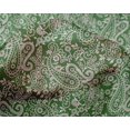 thumbnail image 5 of oneOone Silk Tabby Forest Green Fabric Block Craft Projects Decor Fabric Printed By The Yard 42 Inch Wide, 5 of 5