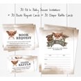 thumbnail image 3 of Inkdotpot Set Of 30Fox Baby Shower Invitations-Diaper Raffle Tickets And Baby Shower Book Request Cards Jungle Animals Invites Its A Boy Its A Girl, 3 of 7