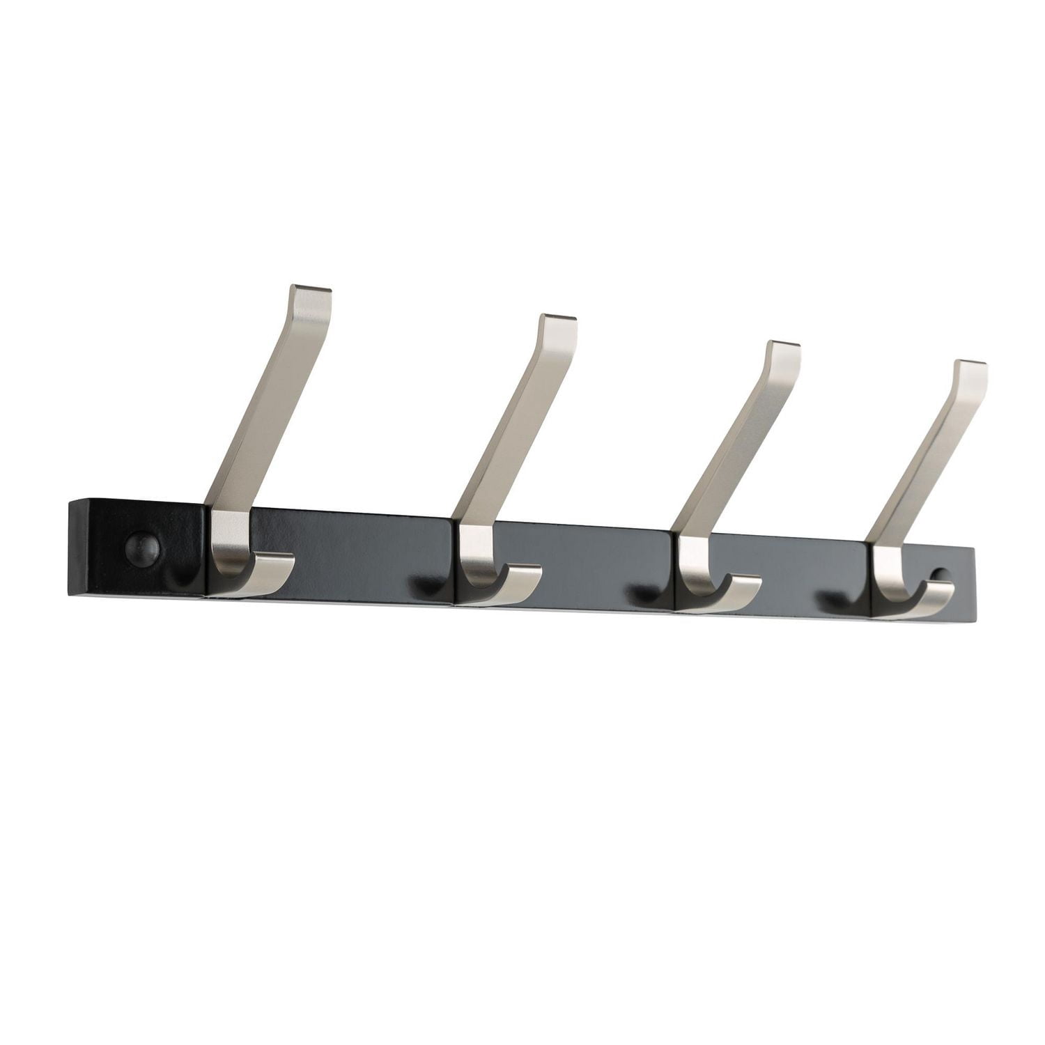 Era Modern 4 Hook Rail Black