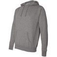 thumbnail image 3 of Independent Trading Co. Hooded Sweatshirt, XL, Gunmetal Heather, 3 of 3