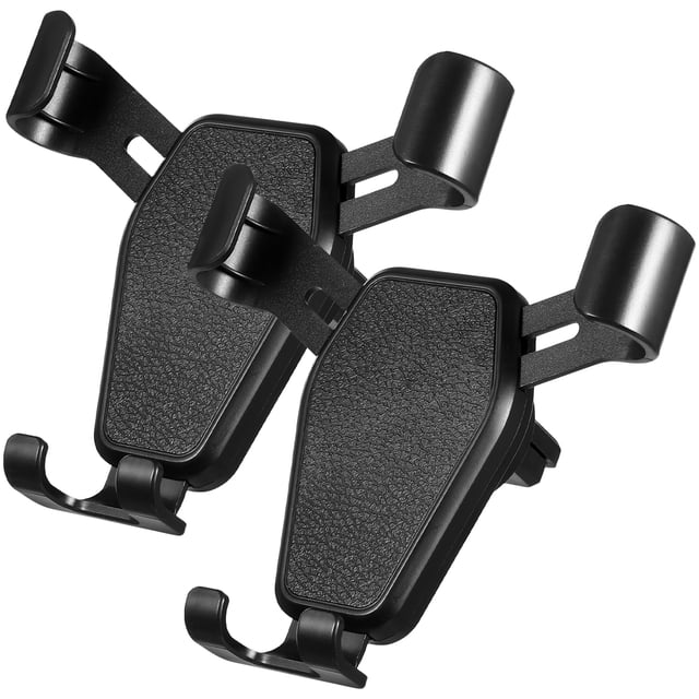 2 Pcs Cell Phone Holders for Car Hands-free Universal Car Phone Stands for Most Cell Phones