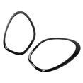 thumbnail image 2 of 51139801573, Cadre de Phares avant Anti-Rayures Couverture Excellente Performance Protection de Phares avant Haute Résistance pour Voiture Brillant Noir, 2 of 8