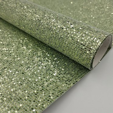 Tdoenbutw Clearance Colored Faux Leather Upholstery Crafts Fabric For Diy Crafts Making Light Green