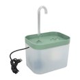 thumbnail image 2 of Pet Drinking Fountain, Easy To Disassemble Cat Water Fountain  For Cats Transparent Turquoise, 2 of 8