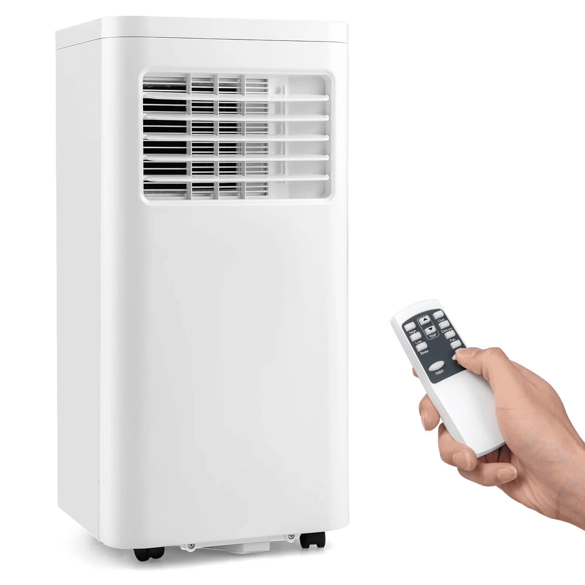 Refurbished Costway FP10270US-WH 8000 BTU Portable Air Conditioner 3-in-1 AC Unit