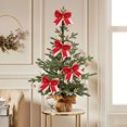 thumbnail image 5 of SDNall Christmas Tree Decorations, Christmas Tree ornaments, New Christmas Double Layered Bow Christmas Tree Decoration Small Bow Festival Gift Box Packaging Bow Accessories, 5 of 5