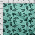 thumbnail image 2 of oneOone Cotton Poplin Fabric Triangle Geometric Decor Fabric Printed BTY 56 Inch Wide, 2 of 5