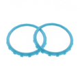 thumbnail image 1 of 1pair=2pcs Plastic Replacement Accessories Accent Rings for Sony for Dualsense 5 PS5 Controller N7, 1 of 6