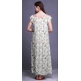 thumbnail image 4 of Bimba Robe de Nuit Imprimée pour Femmes en Rayonne Longue Robe de Nuit, 4 of 4