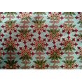 thumbnail image 4 of oneOone Cotton Silk Fabric Leaves & Floral Block Print Fabric BTY 42 Inch Wide, 4 of 4