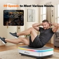 thumbnail image 2 of MERACH Vibration Plate Exercise Machine , 330lb Capacity, Whole Body Workout Fitness Platform, Bluetooth, 2 of 9