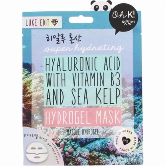 Oh K! Masque en Feuille Hydrogel à l'Acide Hyaluronique