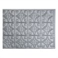 thumbnail image 3 of Fasade Decorative Vinyl Backsplash Kit 15 sq ft Coverage, 5 Panels Argent Silver Finish, 3 of 6