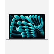 Macbook Air 15.3-inch (10-GPU, Silver) 3.5Ghz 8-Core M2 (2023) Laptop 256GB Flash HD & 8GB RAM-Mac OS/Win 11