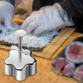 thumbnail image 2 of Stainless Steel Sandwich Cutting And Sealing Tool Sandwich And Sealing Device Baking Tool, 2 of 3