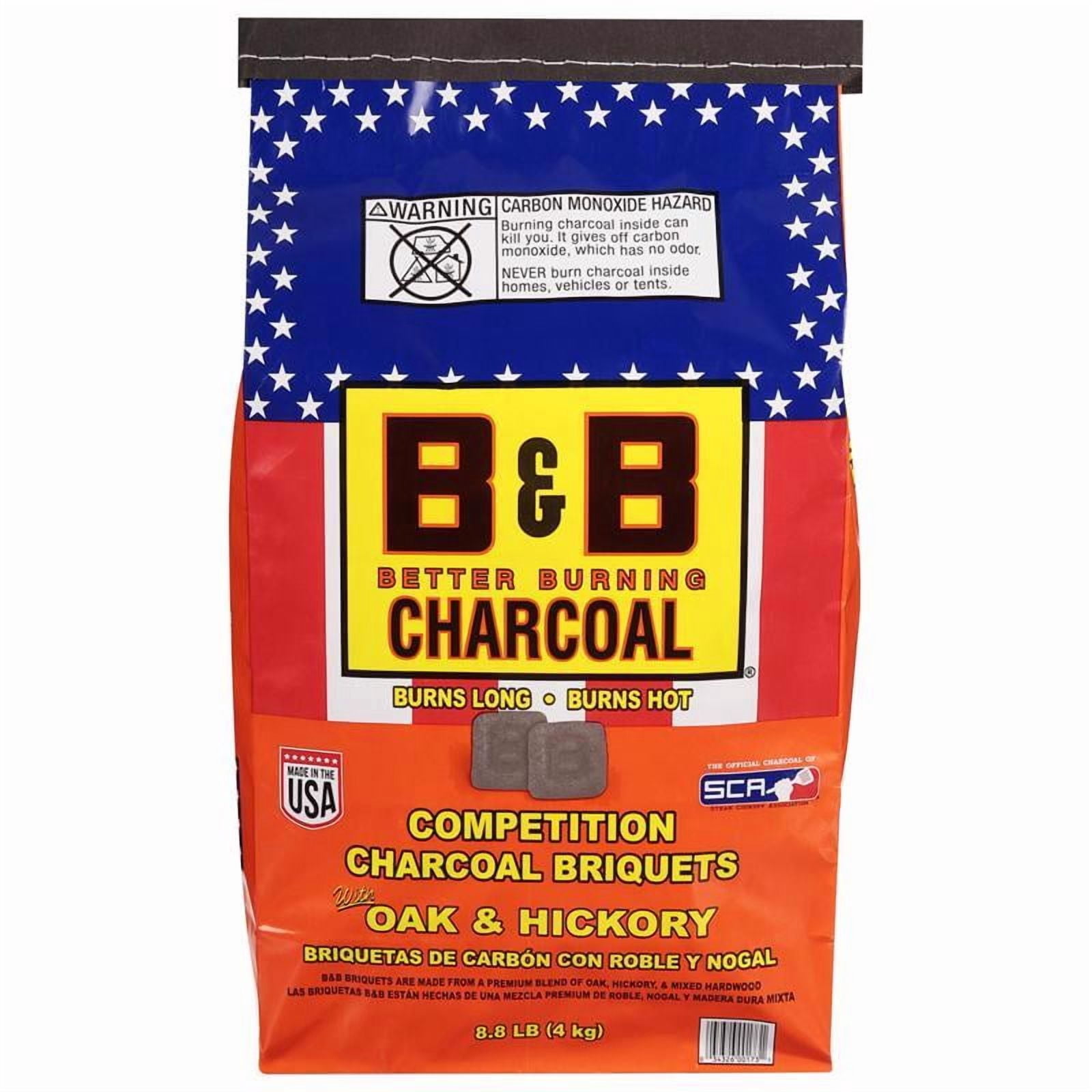 CHRCL BRIQTS HICKRY 8.8#(Pack of 1)
