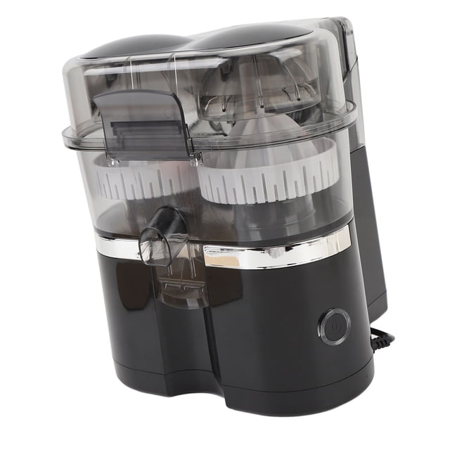 Presse-agrumes, Double Électrique, Extraction de Jus Efficace pour Préparer des Jus de Fruits Multiples, Polyvalent, Design Compact, Facile à Nettoyer