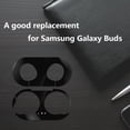 thumbnail image 4 of Metal Dust Guard Earphone Case dust sticker earphone Protective earphone case dust sticker Sticker Case Shell Skin Replacement for Galaxy Buds, Black, 4 of 8