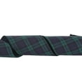 thumbnail image 4 of HOLIDAY TIME 6 Inch Blue‑Green Tartan Plaid Wired Fabric Ribbon Roll, 4 of 4