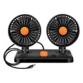 thumbnail image 2 of Liquidation! Ventilateur de Voiture avec 6 Pales, 2 Vitesses, Circulateur de Refroidissement, Rotation Multi-Angle, Ventilateur Auto pour Berline, SUV, RV, Bo-at, Articles en Promotion, 2 of 7