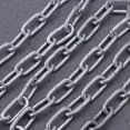thumbnail image 3 of SHISUYAN 1 Meter 3MM Diameter Zinc Plated Coil Chain Utility Chain, 3 of 7