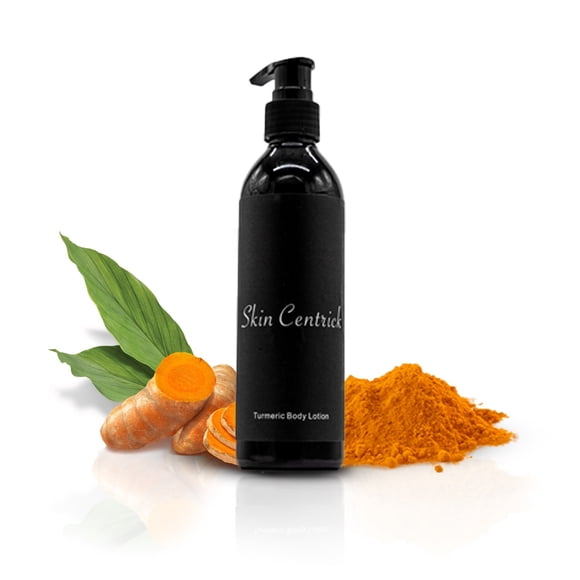 Lotion pour le Corps au Curcuma Essentiellement Enrichie, Tous Types de Peau, 16,9 Fl Oz, Bouteille à Pompe