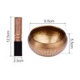 thumbnail image 3 of Amdohai Tibetan Singing Bowl Set with 9.5cm/3.7inch Handmade Metal, 3 of 8