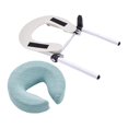 thumbnail image 2 of lionlar Massage Table Face Down Pillow Comfort Practical Premium Face Cradle Cushion Light Blue, 2 of 8