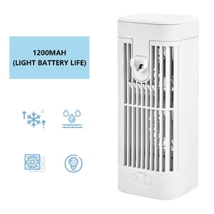 Fenêtre Air Transparent du conditionneur Portable Air Conditionneur avec lumière de nuit et grand réservoir d'eau, technologie de refroidissement par ultrasons for Utilisation intérieure