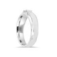 thumbnail image 2 of 1/6Ct Men's Diamond Solitaire Ring 10K White Gold, 2 of 3