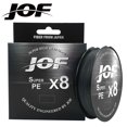 thumbnail image 2 of JOF Braided Line 8X 150/300/500m 7 Color All for Fishing Line MaxDrag 100LB Multifilament PE Line for Saltwater Sea Fishing Multicolor Mainline, 2 of 6
