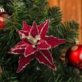 thumbnail image 4 of Vaidha Christmas Tree Decoration With Fabric Simulation Flowers, 4 of 6