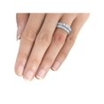 thumbnail image 4 of 2 1/6ct 3-Stone Diamond Engagement Wedding Ring Set 10K White Gold, 4 of 4
