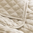 thumbnail image 3 of Bare Home Ensemble de Courtepointe - 2 Pcs - Couvre-Lit Matelassé à Losanges - Lit Simple/simple TG, Sable, 3 of 4