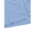 thumbnail image 4 of Mens Linen Button Up Casual Short Sleeve Slim Fit Shirts, 4 of 6