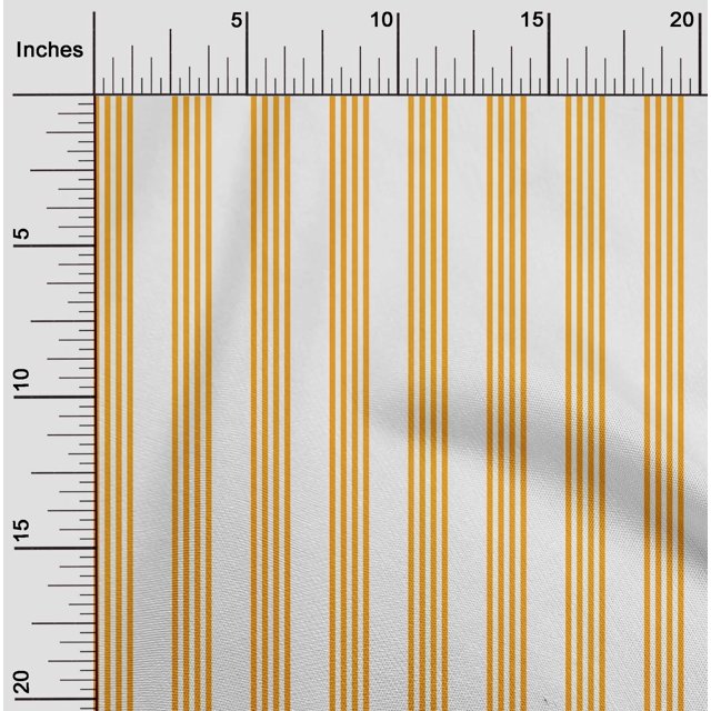 oneOone Cotton Poplin Fabric Vertical Stripe Print Fabric BTY 56 Inch Wide