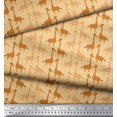 thumbnail image 3 of Soimoi Rayon Fabric Giraffe Kids Printed Fabric 1 Yard 56 Inch Wide, 3 of 3