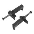 thumbnail image 1 of Leveling Measuring Wire Drawer Tool, Plastic Brick Liner Clamps Anti Slip Efficient Black  for Construction Sites, 1 of 8
