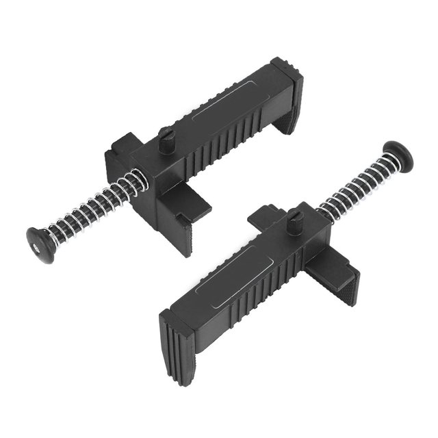 Leveling Measuring Wire Drawer Tool, Plastic Brick Liner Clamps Anti Slip Efficient Black for Construction Sites