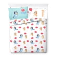 thumbnail image 1 of Bluey 'Buddies' 4-Piece Full Sheet Set, Kids 100% Polyester, 1 of 5
