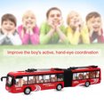 thumbnail image 2 of Fdit Kids Toy Bus,1:48 CS0133 Electronic City Bus Light Car Educational Toy for Children Kids Traffic Model,Toy Bus, 2 of 8