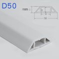 thumbnail image 2 of Power Cord Soft PVC Cover Floor Cable Protector Floor Cable Trough Cable Manager, 2 of 5