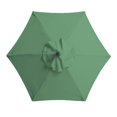 thumbnail image 3 of Parasols de Plage pour le Sable, Parasol de Plage pour le Sable, Parasol de Jardin Parasol d'Étal Extérieur Toile de Remplacement pour Parasol de Plage 118 Pouces, Parasol de Plage Portable, Parasol d'Extérieur avec Support, 3 of 4