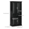 thumbnail image 3 of HOMCOM 72" Kitchen Pantry Storage Cabinet with Drawer, Adjustable Shelves, 3 of 10