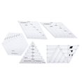 thumbnail image 2 of LHCER 5 Pcs Règle de Patchwork Manuel Pratique, Outils de Couture Durables DIY, Conception de Vêtements pour Peinture, 2 of 8