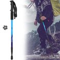 thumbnail image 2 of Telescopic Trekking Pole, Alpenstock Three Sections  For Outdoor Activities Blue 65-135cm, 2 of 8